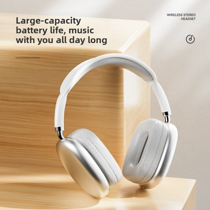 Over-ear Bluetooth headphones